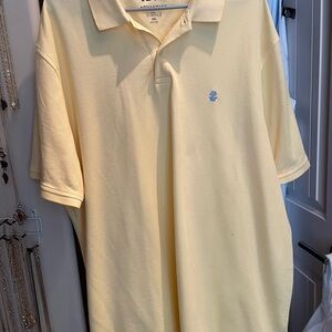 Men’s Izod polo style shirt. Yellow. XXL